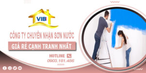Công ty chuyên nhận sơn nước ở Bình Tân【Chỉ 12000 Đ/m²】