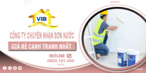 Công ty chuyên nhận sơn nước ở Hóc Môn【Chỉ 12000 Đ/m²】