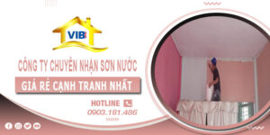 Công ty chuyên nhận sơn nước ở Nhà Bè【Chỉ 12000 Đ/m²】