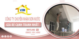 Công ty chuyên nhận sơn nước ở Tân Uyên【Chỉ 12000 Đ/m²】