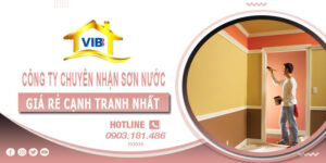 Công ty chuyên nhận sơn nước ở Thủ Dầu Một【Chỉ 12000/m²】