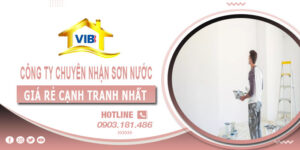 Công ty chuyên nhận sơn nước ở Tp Bà Rịa【Chỉ 12000 Đ/m²】