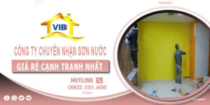 Công ty chuyên nhận sơn nước ở Tp Thuận An【Chỉ 12000/m²】