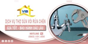 Dịch vụ thợ sửa vòi rửa chén tại Phú Nhuận【Bảo hành 12 tháng】