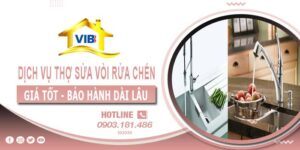 Dịch vụ thợ sửa vòi rửa chén tại quận 3【Bảo hành 12 tháng】