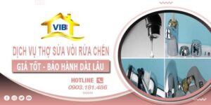 Dịch vụ thợ sửa vòi rửa chén tại quận 6【Bảo hành 12 tháng】