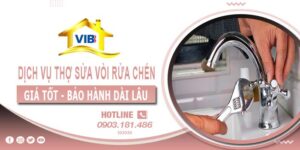 Dịch vụ thợ sửa vòi rửa chén tại quận 8【Bảo hành 12 tháng】