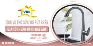 Dịch vụ thợ sửa vòi rửa chén tại quận 9【Bảo hành 12 tháng】