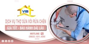 Dịch vụ thợ sửa vòi rửa chén tại Tân Phú【Bảo hành 12 tháng】